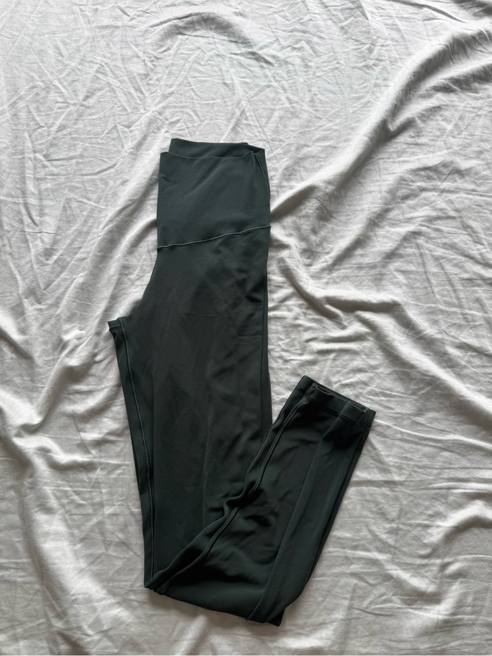 Athleta Dark Green High-Rise Leggings